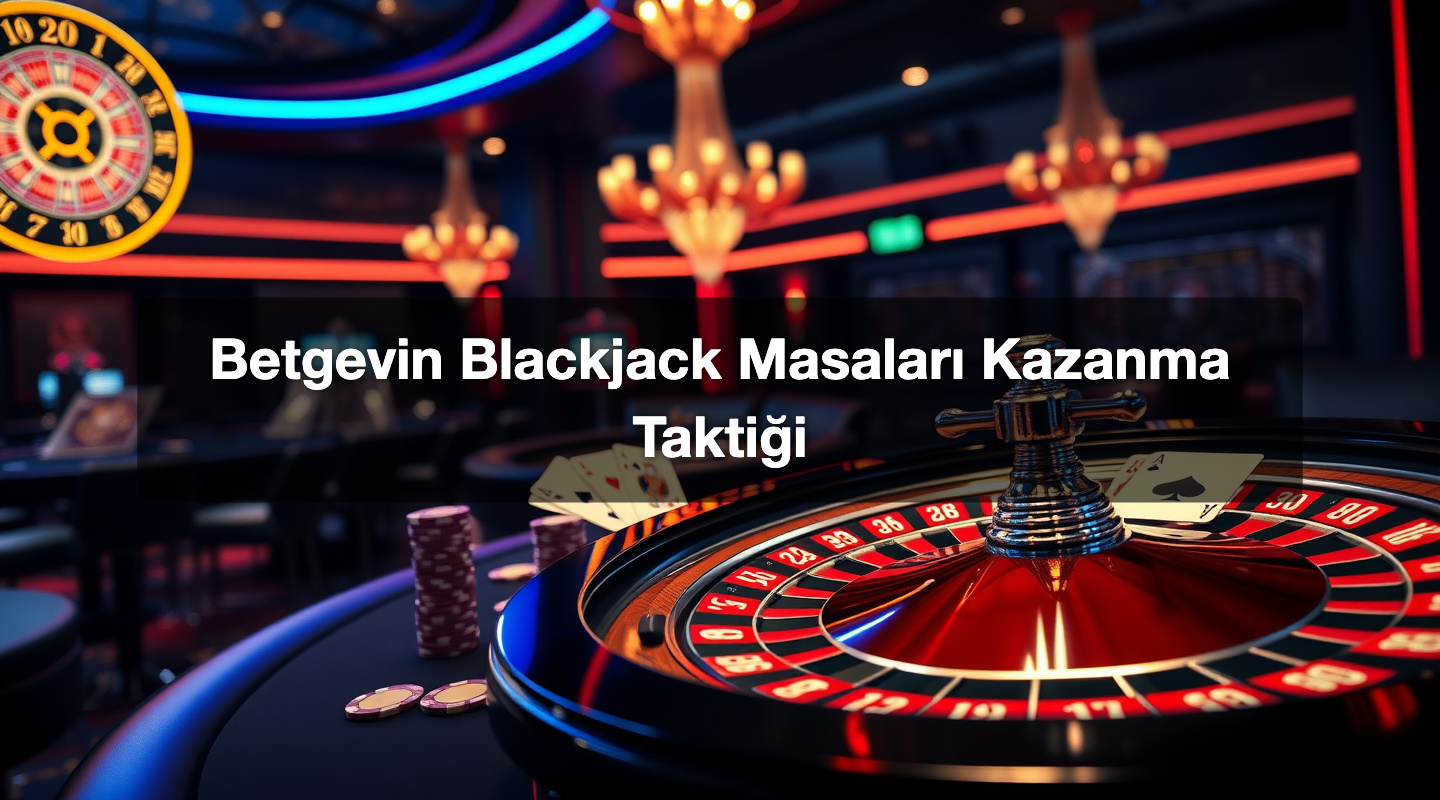 Betgevin Blackjack Masaları Kazanma Taktiği